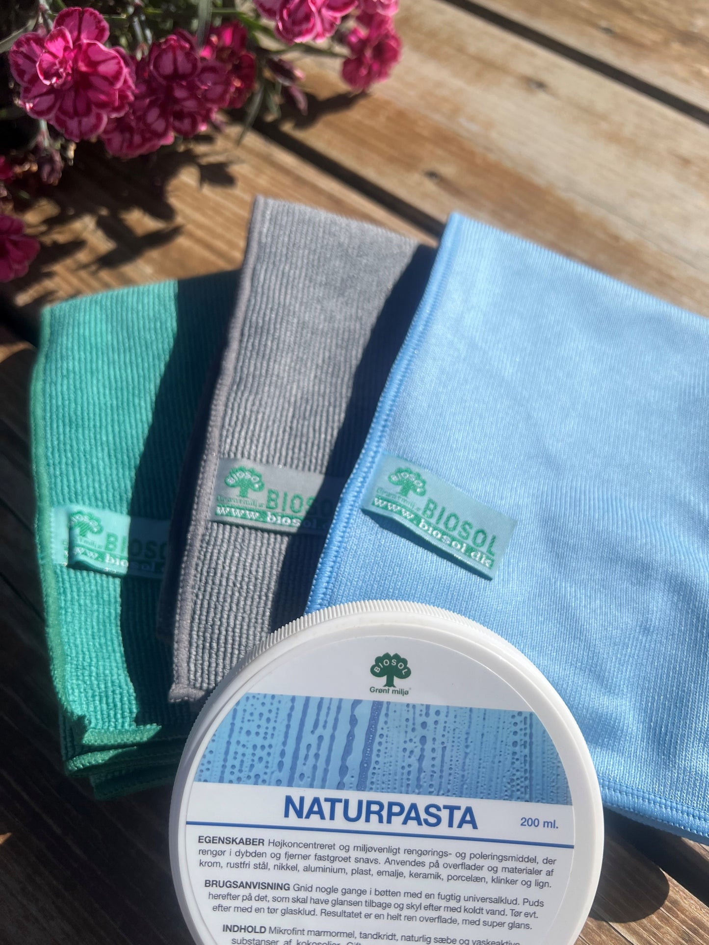Klútar og natúrpasta