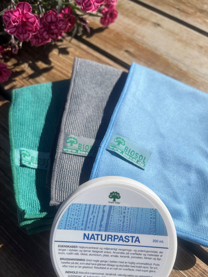 Klútar og natúrpasta